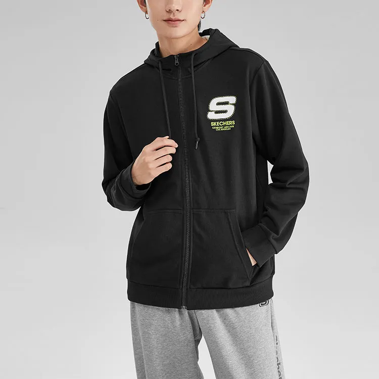 Skechers Colorful Jackets Unisex Carbon Black/0018-3