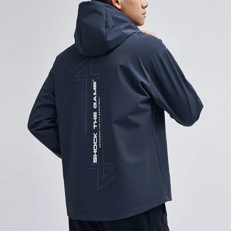 ANTA Basketball Collection Jackets Men Crab Gray-1