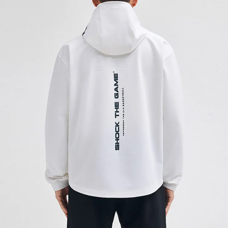Anta Basketball Collection Jacket Men's Pure White-3