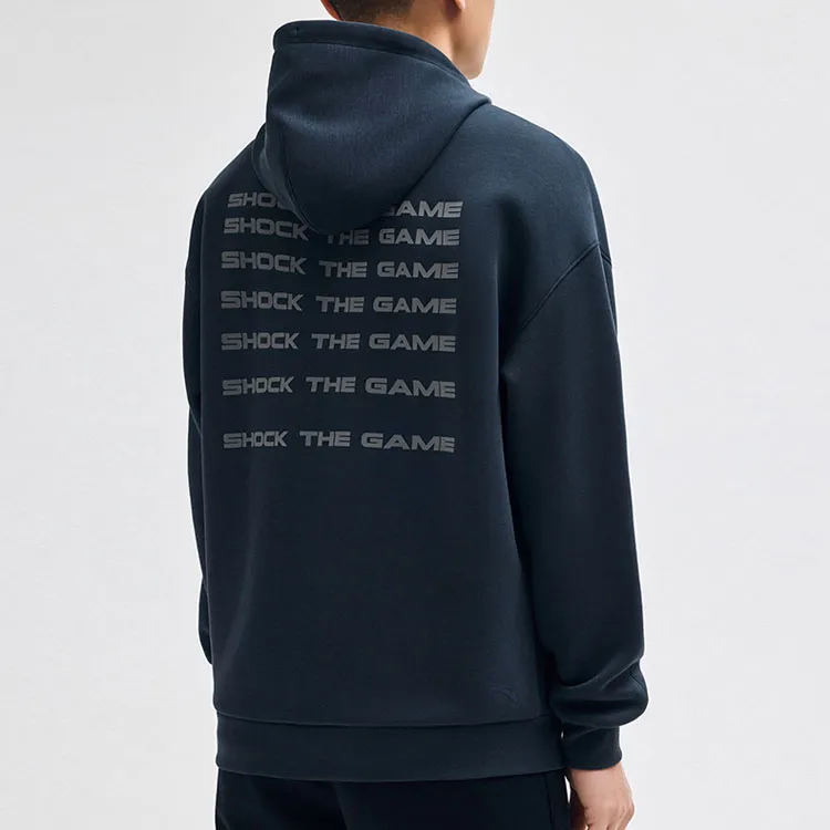 Anta Basketball Collection Sweatshirt Men's Shrimp Gray-2