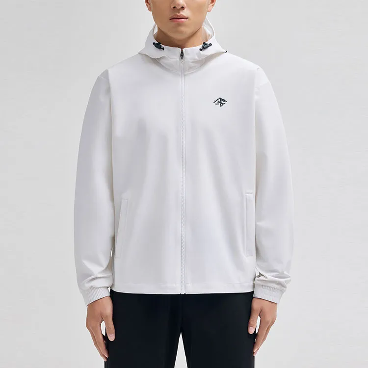 Anta Basketball Collection Jacket Men's Pure White-1
