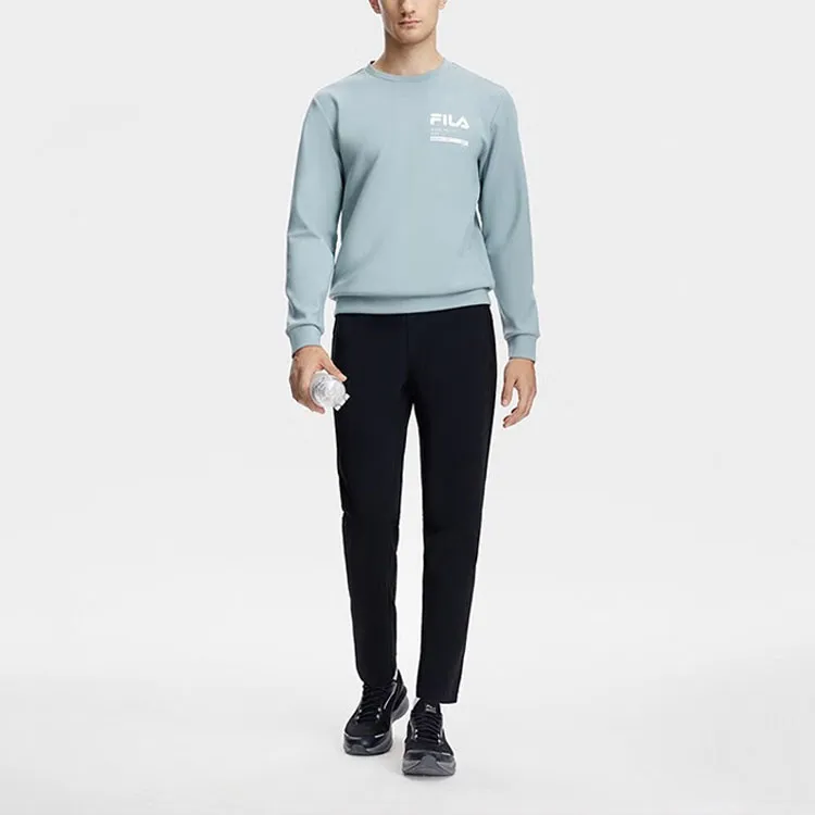 A.p.c X FILA Casual Pants Men Pitch Black-2