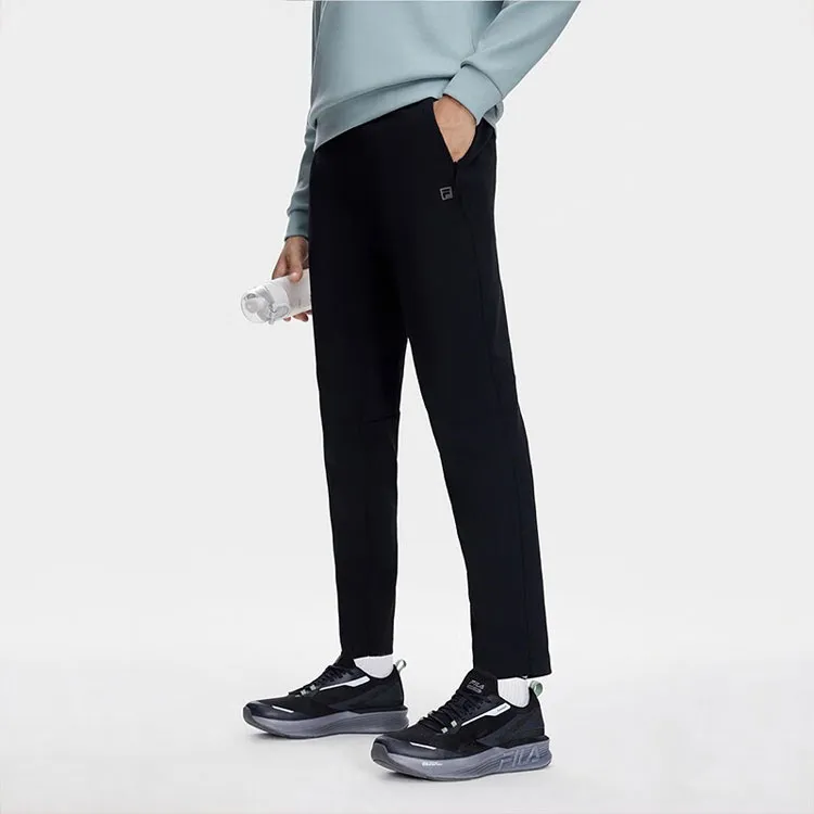 A.p.c X FILA Casual Pants Men Pitch Black-3