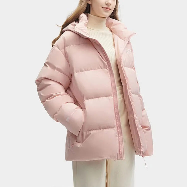 FILA Down Jackets Unisex Leather Clay Pink-4