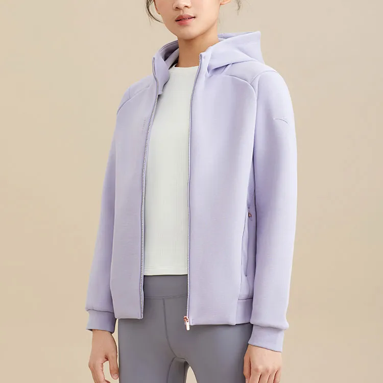 Anta Variety Training Collection Jackets Coats Women's Yang Xu Purple-1