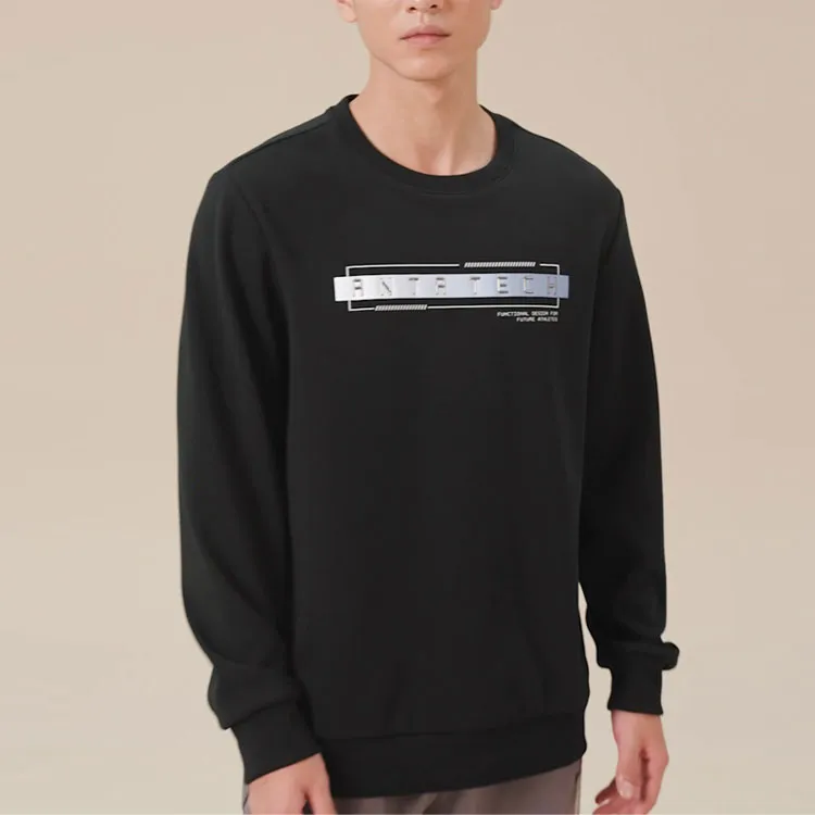 Anta Variety Training Collection Sweatshirt Men's Basic Black-3