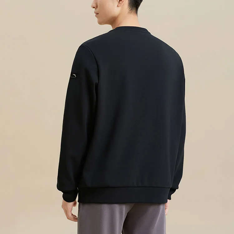 Anta Variety Training Collection Sweatshirt Men's Basic Black-2