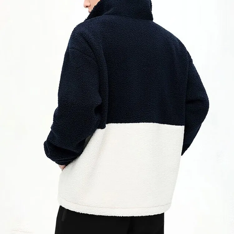 Anta Life Collection Jackets Coats Unisex Deep Navy Blue-3