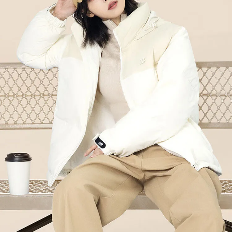 New Balance Down Jacket Unisex White-3