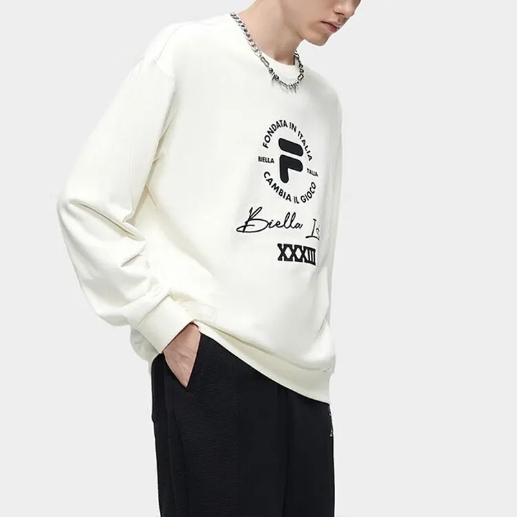 FILA FUSION UNIFORM Sweatshirts Men White-4
