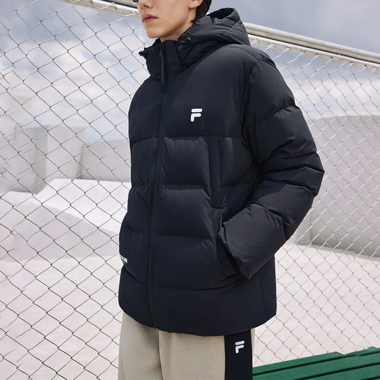 FILA FUSION Down Jacket Men's Black-3