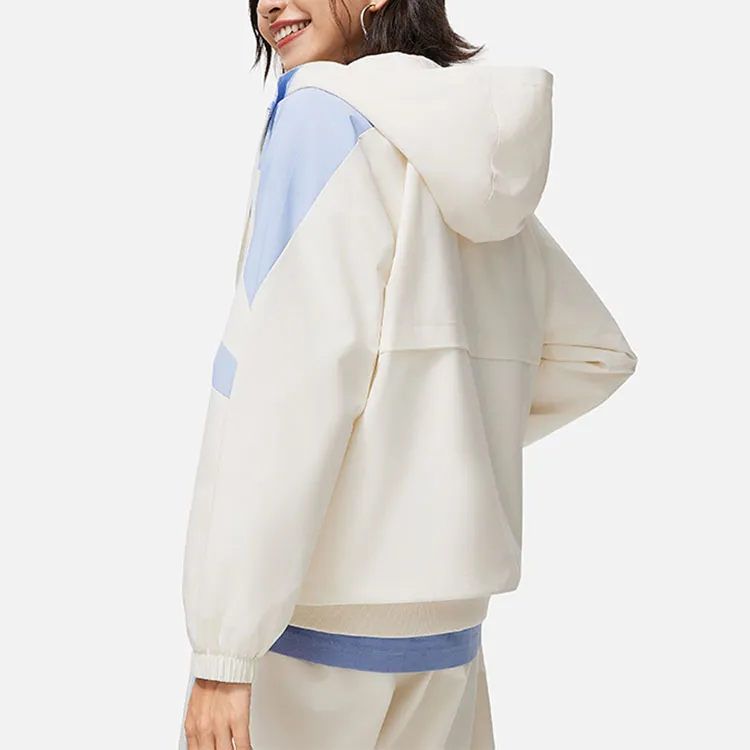 LINING Sports Trend Series Trench Coats Women's Ecru-3
