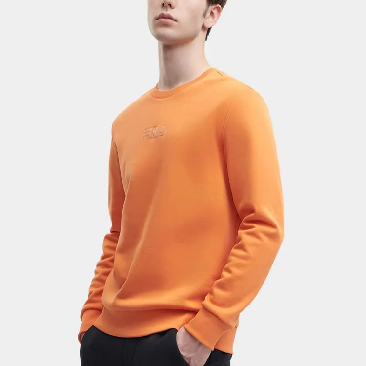 FILA Sweatshirts Men Jam Orange-3