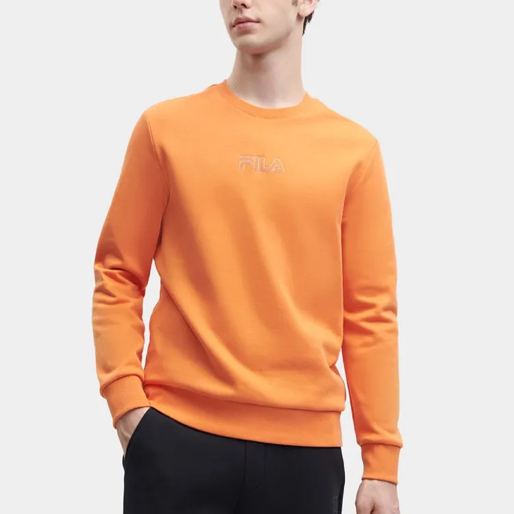 FILA Sweatshirts Men Jam Orange-1