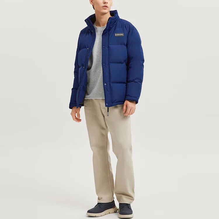 Skechers Diamond Series Down Jacket Men's Medieval Blue-2
