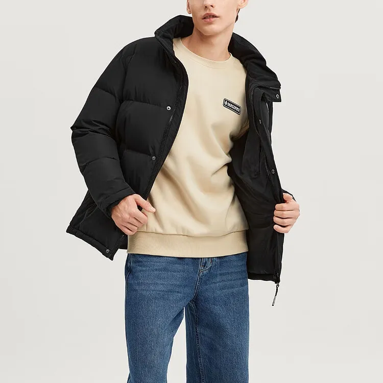 Skechers Down Jacket Men's Pitch Black-2