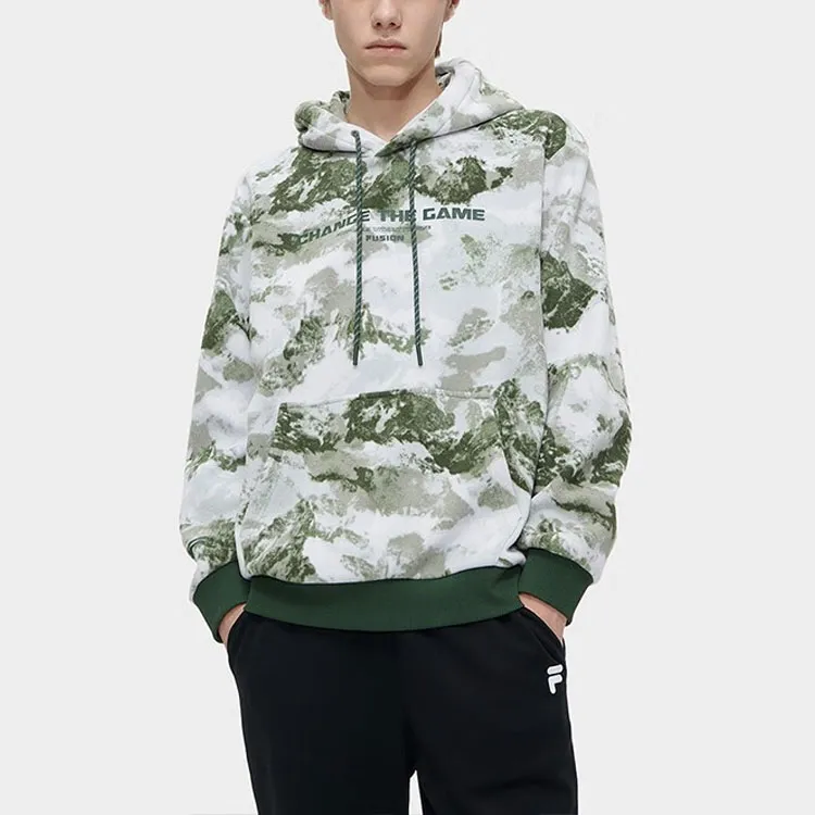 FILA FUSION Sweatshirt Men's Dark Cyan Turquoise-2