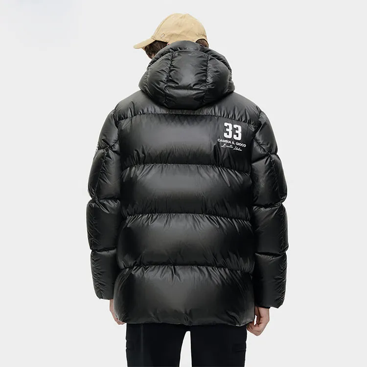FILA FUSION Down Jacket Men's Jet Black-2