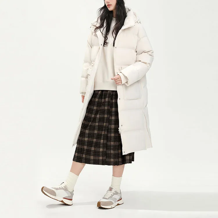 ANTA Life Collection Down Jackets Women's Euryale Stone White-1