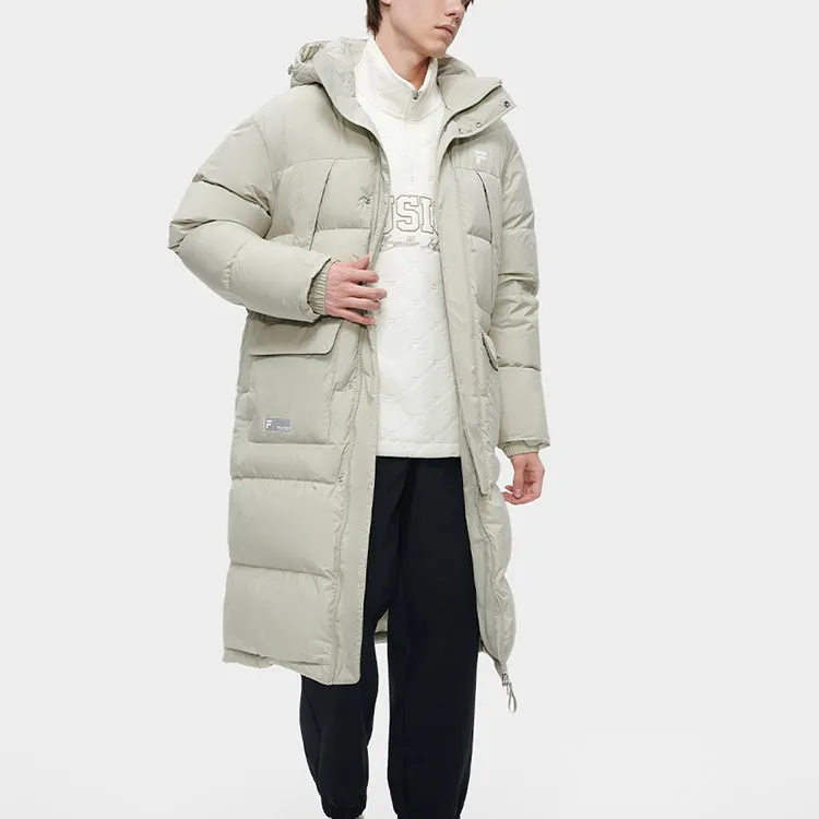 FILA FUSION Down Jacket Men's Gray Duckling-3