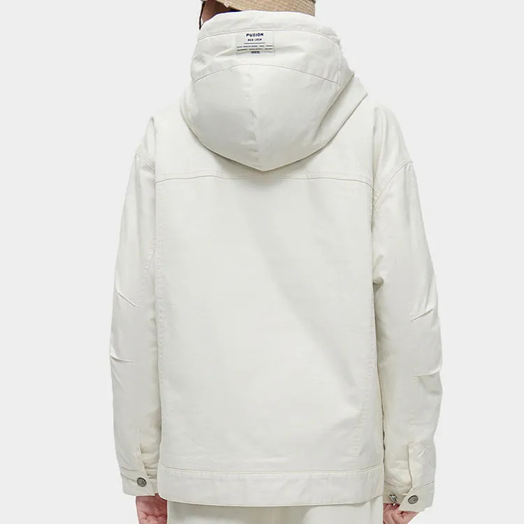 FILA FUSION Puffer Jacket Women's Wheat Gray-2