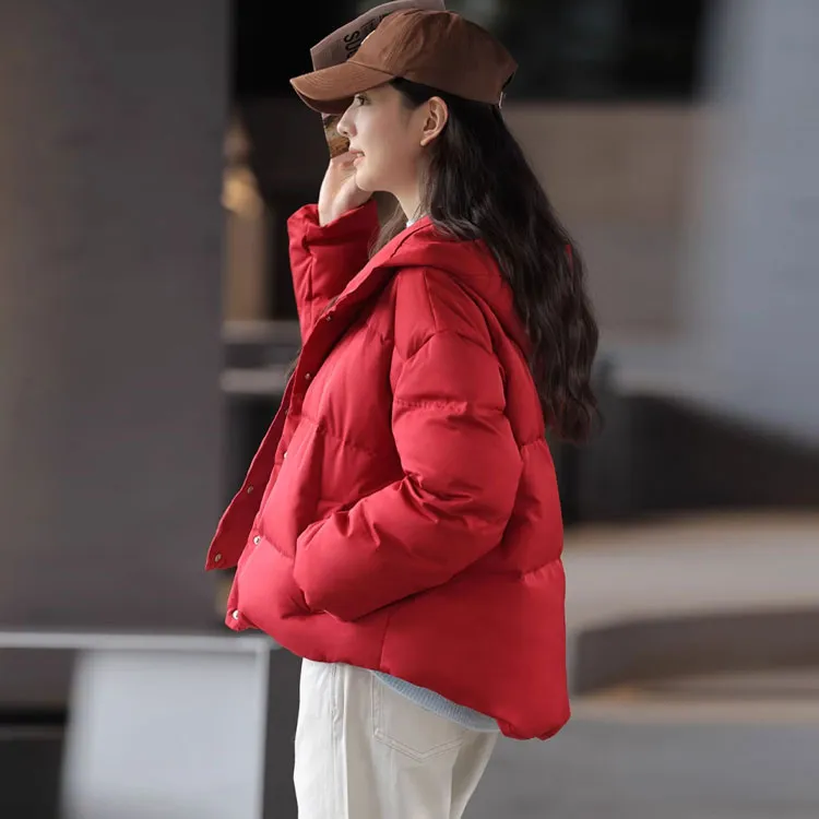 Demana Down Jacket Women's Scarlett Red-3