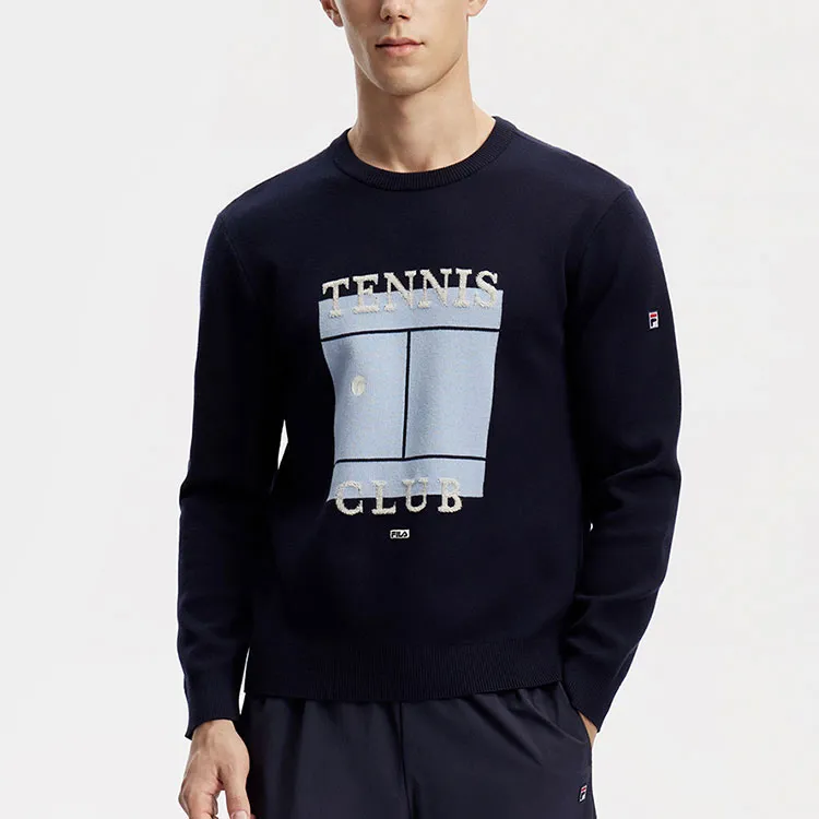 FILA Sweaters Men Royal Blue-1