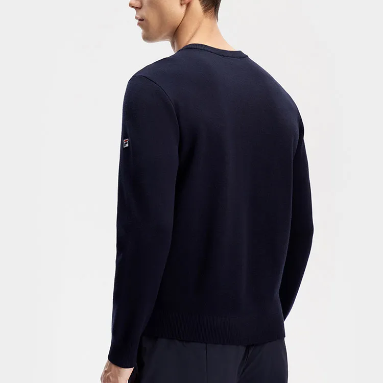 FILA Sweaters Men Royal Blue-2