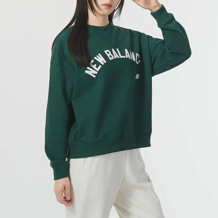 New Balance Sweatshirt Women's Green-2