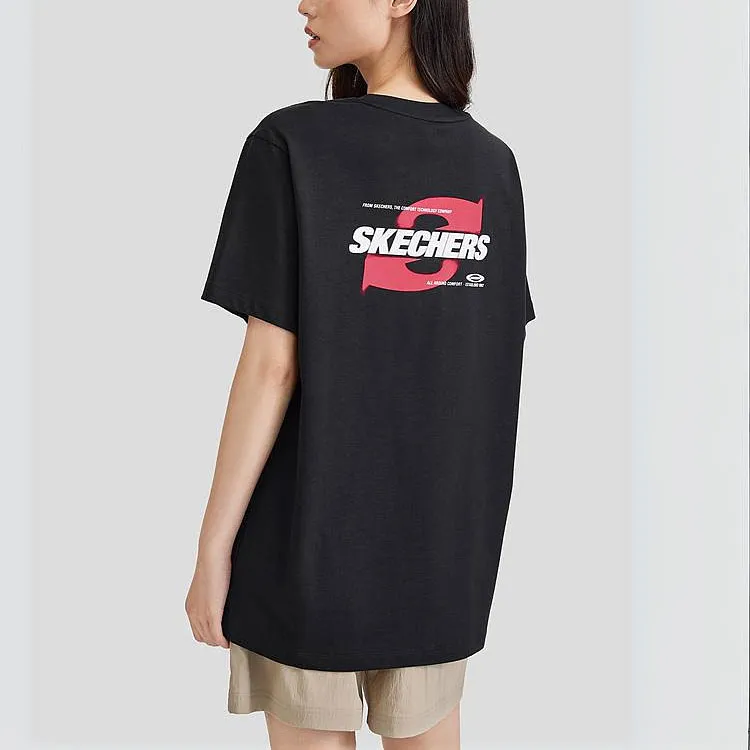 Skechers T-Shirt Unisex Carbon Black-2