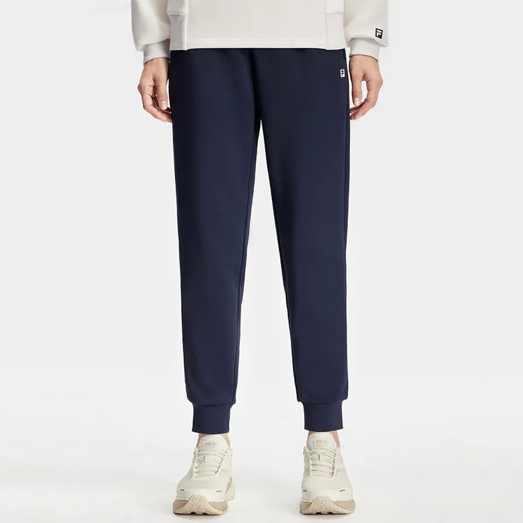 FILA Fitness Series Knitted Sweatpants Women's Dark Morning Blue-1