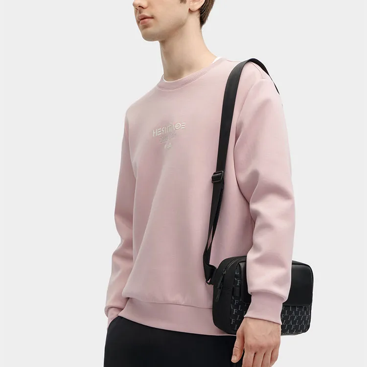FILA Sweatshirt Men's Light Purple Red-3
