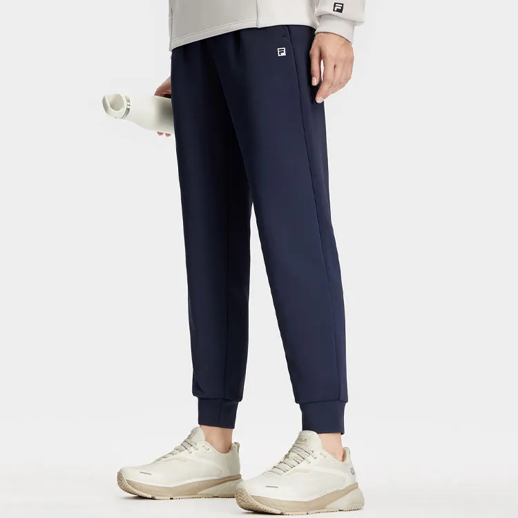 FILA Fitness Series Knitted Sweatpants Women's Dark Morning Blue-3