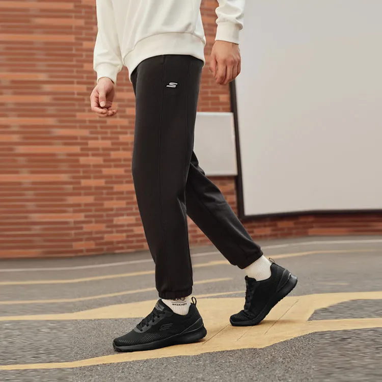 Skechers Knitted Sports Pants Men's Carbon Black-2