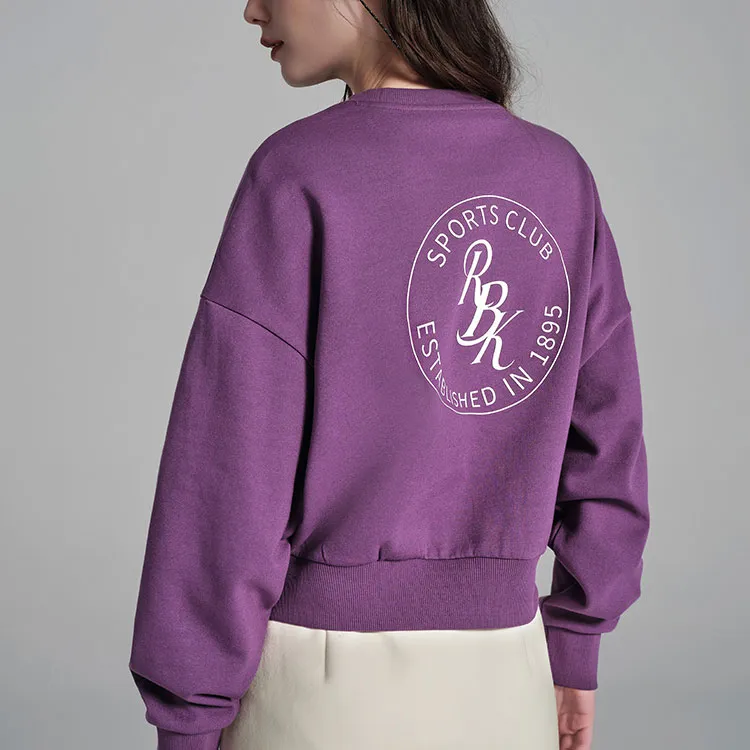 Reebok Sweatshirt Women's Purple-2