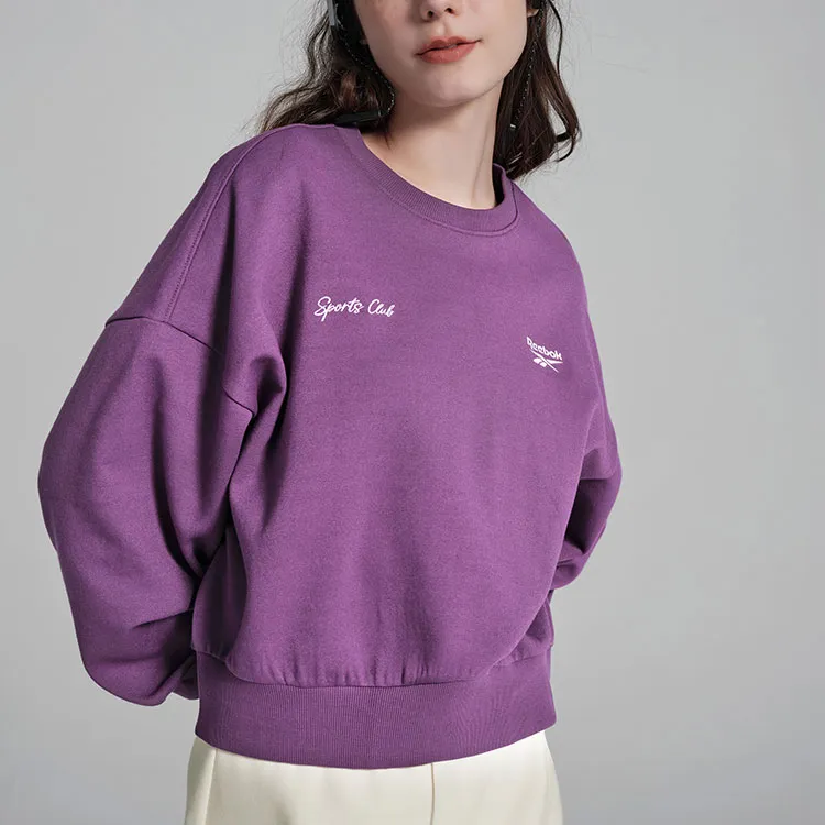 Reebok Sweatshirt Women's Purple-1