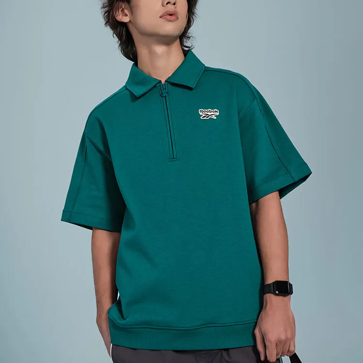 Reebok Polo Shirt Unisex Sapphire Green-2