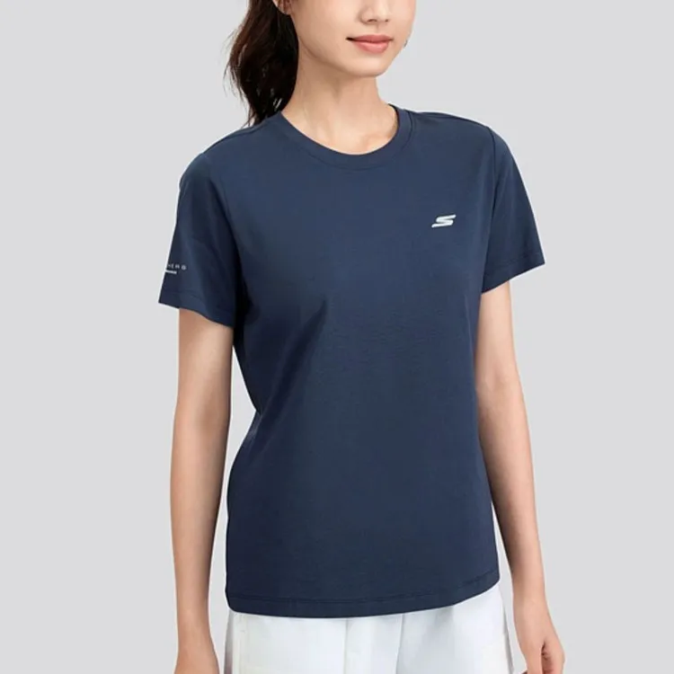 Skechers SS24 T-Shirt Women's Academy Navy-2