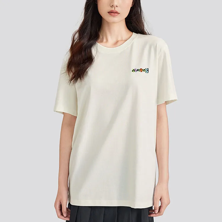 Skechers SS24 T Shirt Unisex Marshmallow White-2