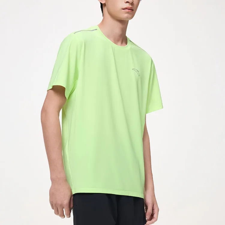Anta Running Collection T Shirt Men's Elf Yellow-1