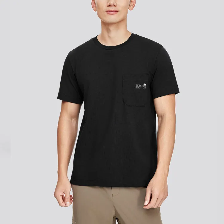Skechers Wilderness Outdoor Collection Sorona T Shirt Men's Carbon Black-3