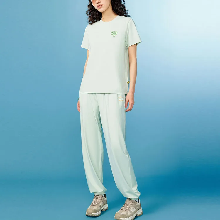 Skechers Knitted Sweatpants Women's Lily Green-1