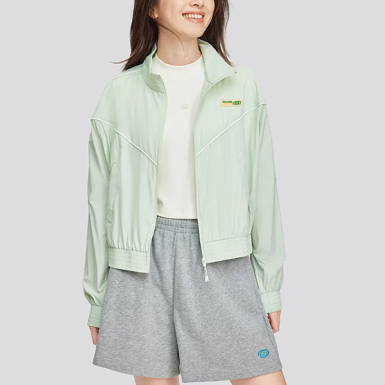 Skechers Jackets Coats Women's Lily Green-1