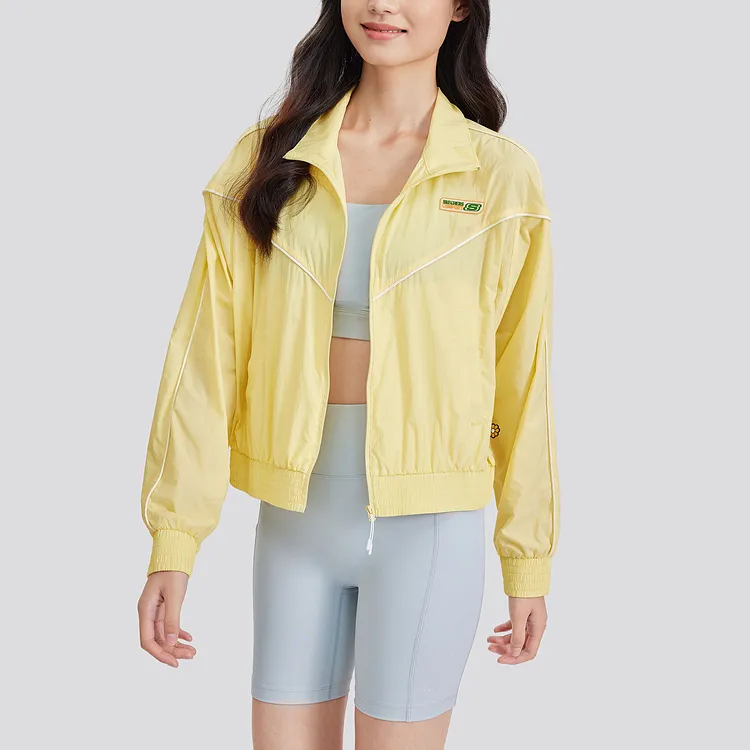 Skechers Jackets Coats Women's Light Banana Yellow-2