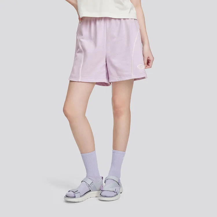 Skechers Casual Shorts Women's Orchid Purple-3