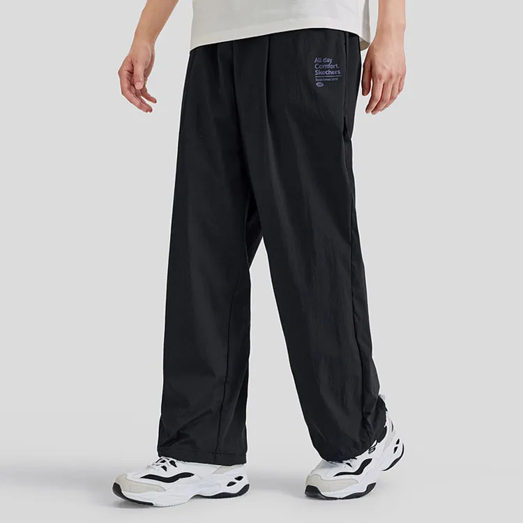 Skechers Knitted Sports Pants Men's Carbon Black-1