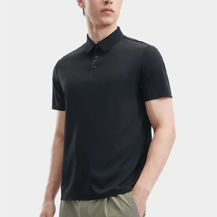 FILA Polo Shirt Men's Jet Black-3