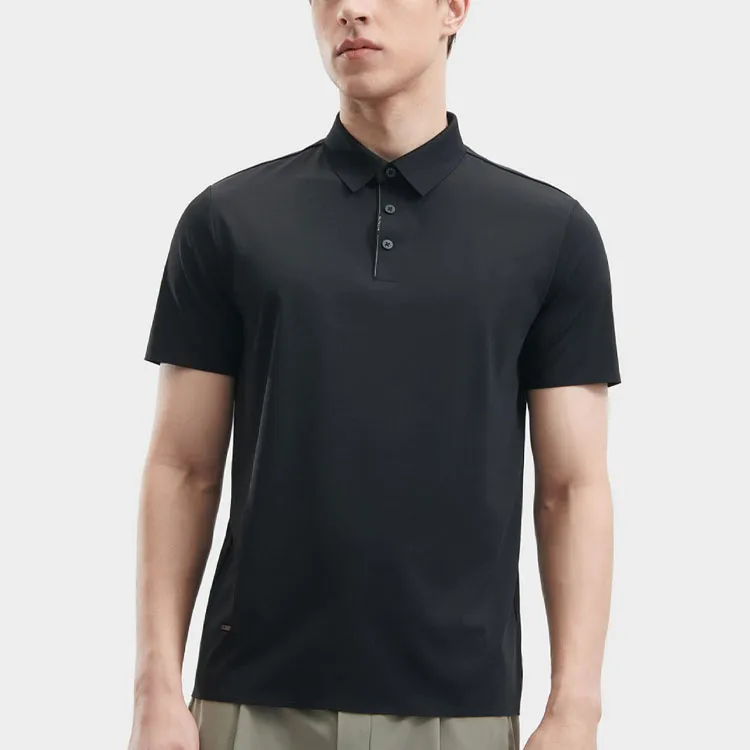 FILA Polo Shirt Men's Jet Black-1