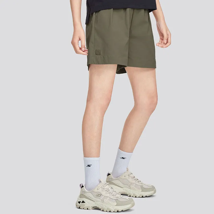 Skechers Casual Shorts Women's Mushroom Brown-2