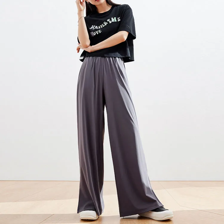 Anta Variety Training Collection Casual Pants Women's Ink Vine Purple-1